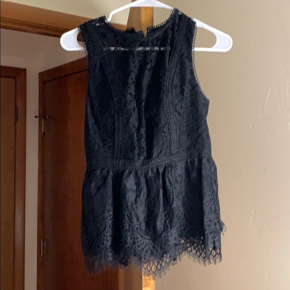 Black dressy tank